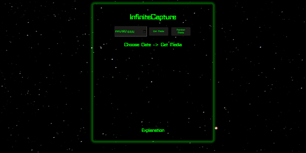 InfiniteCapture NASA app